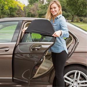 Noir 2 pièces meilleur Flexible Nylon maille chaussette Sox <span class=keywords><strong>voiture</strong></span> parasol - Product Image 1