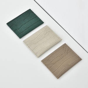 Porta de lujo para patrón Documento Carte Id Credito Cuero Lady Vintage Di Crocodile Tarjeteros - Product Image 4