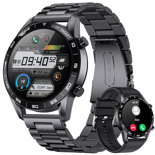 Smart Watch SML1 1.39 Inch Screen Display BT CALL Health tracker Sleeping Monitor Smartwatch