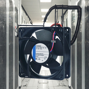 Ủy quyền Khối lượng không khí lớn 4184nxh 24v12038 biến tần quạt điện điều khiển công nghiệp với lưỡi nhựa cung cấp điện khung gầm - Product Image 3