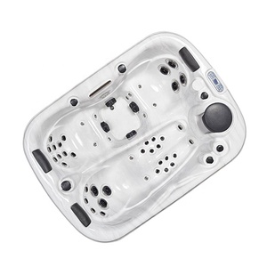 JOYSPA Autoportante Acrylique <span class=keywords><strong>Pas</strong></span> <span class=keywords><strong>Cher</strong></span> Balboa 5 Personnes Bain À Remous Spa Extérieur Fabriqué En Chine - Product Image 1