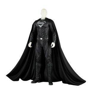Superman negro personalizado de alta calidad para hombres adultos colección Personal Cosplay personaje de película trajes de juego de rol vestidos Top - Product Image 3