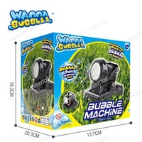 Vente en gros de machine à bulles avec chargement USB pour l'extérieur jouet rotatif en plastique pour la fête des enfants