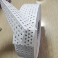 Profilé d'angle en PVC haute résistance et écologique pour plâtre, maçonnerie et joints de cloisons sèches, anti-fissures, taille et couleur personnalisables