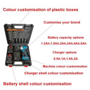 Clé à chocs professionnelle 21V sans balais, jeu de douilles à <span class=keywords><strong>cliquet</strong></span>, outillage industriel, garantie 3 ans, entraînement 2 pouces, batterie 3000mAh - Product Image 3