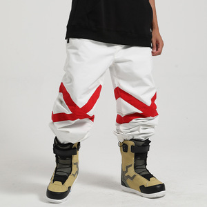 <span class=keywords><strong>Invierno</strong></span> impermeable Unisex Gsou Snow 100% poliéster elástico esquí pantalones al aire libre <span class=keywords><strong>montaña</strong></span> deporte transpirable aislado a prueba de viento - Product Image 4