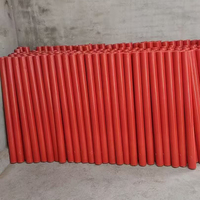 Barre ronde en nylon MC rouge sur mesure 5mm/20mm/50mm, haute résistance mécanique avec tolérance serrée, services d'usinage CNC