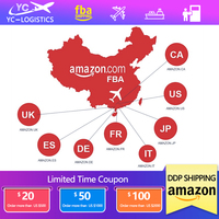 1688 Versandagentur DDP Luftfracht Spediteur Zuverlässiger Europa Amazonfba DDP Luftfrachtversand-Service DHL UPS FEDEX Versand