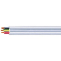 Câble plat BVVB 2X1.5mm2+E Câble plat double et terre