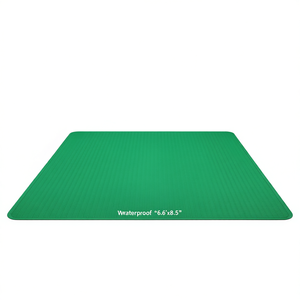 Tapis de sol de garage robuste et imperméable 6,6 x 8,5 pieds, antidérapant, en caoutchouc, pour serre industrielle, entrée, ou comme tapis de protection pour voiture - Product Image 1