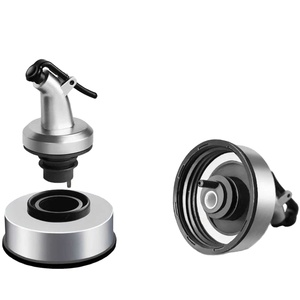 Tapón para Botellas de Aceite y Vinagre, con Cierre de Seguridad ABS, Sellado Hermético, Boquilla de Plástico de Grado Alimenticio, Dispensador de Licor y <span class=keywords><strong>Vino</strong></span> - Product Image 1