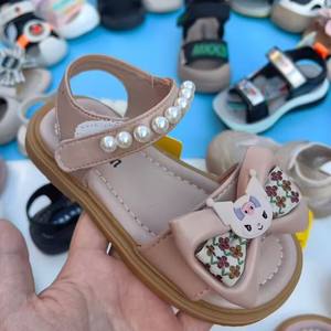 2.95 달러 모델 LLY024 크기 15-26 도매 편안한 귀여운 샌들 아기 소녀 스톡 신발 패턴 - Product Image 2