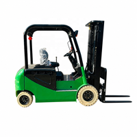 Chariot élévateur frigorifique électrique 2 tonnes à batterie lithium avec chauffage et refroidissement automatiques pour chambre froide et usine agroalimentaire