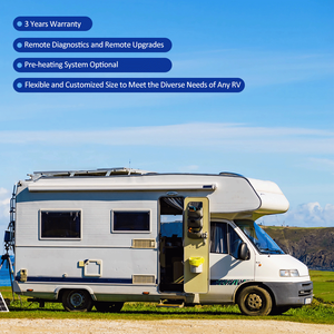 Baterai LiFePO4 51.2V 200Ah Deep Cycle untuk Sistem Tenaga Surya RV Camper Van, Dapat Diisi Ulang, BMS, IP65, Garansi <span class=keywords><strong>3</strong></span> Tahun, 2000 Siklus - Product Image 6