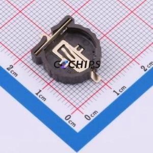 BS-12-B3AA003-T Button & Strip Battery Connector SMD Connector Battery Holder CR1220 Phosphor Bronze - Product Image 1