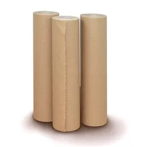 Customized Brown Kraft Painting Protective Masking Kraft Paper Roll