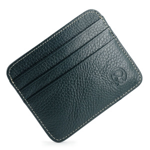 Porte-cartes de crédit grande capacité, étanche, anti-RFID, en cuir véritable grain alligator, <span class=keywords><strong>8</strong></span> emplacements, fenêtre pour carte d'identité - Product Image 6