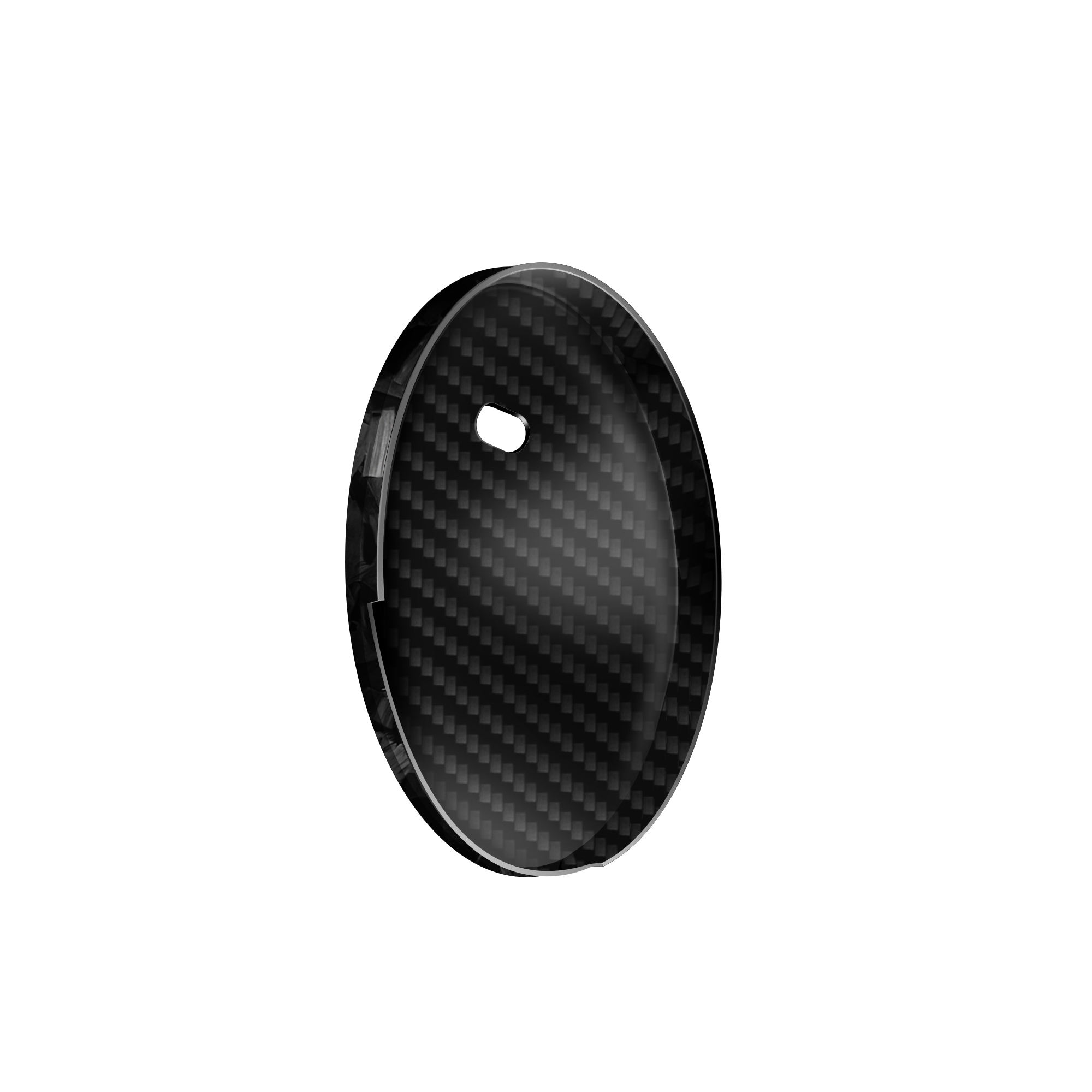 Boîtier forgé noir brillant