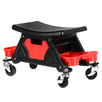 Kursi Bengkel Geser untuk Cuci Mobil dan Perbaikan, Kursi Polished Stool, Kursi Creeper