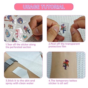 Libro de Pegatinas de Tatuajes Temporales Personalizables, Diseños de Gemas y Joyas Aventureras, Sexys y a la Moda, para Arte Facial Audaz, Hecho de Papel - Product Image 3