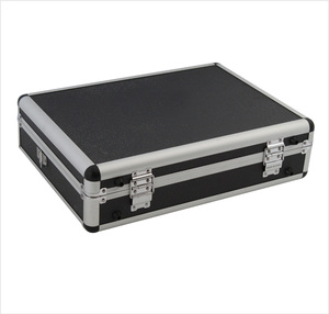 Professional Hard Shell Portable Metal Suitcase Durable <strong>Briefcase</strong> Tool <strong>Storage</strong> <strong>Box</strong> Aluminum Carrying Case - Product Image 2