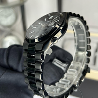 CITIZENN NJ0155-87E Luxuriöse Automatik-Chronograph-Sportuhr für Herren, Saphirglas, Camo-Zeiger, Edelstahlband, Gehäuse, Datum