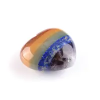 Pedra preciosa natural em atacado para cura, 7 chakra arco-íris, utensílio de cristal esculpido para decoração