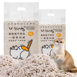 Factory Direct Sale Deodorized Tofu Cat Litter Natural Mineral Sand Clean Crystal Cat Litter