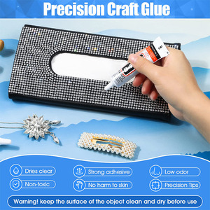 B-7000 <strong>Glue</strong> Clear <strong>for</strong> Rhinestone Crafts Jewelry and Bead Adhesive B7000 Semi Fluid High Viscosity <strong>Glues</strong> <strong>for</strong> <strong>Clothes</strong> Shoes - Product Image 2