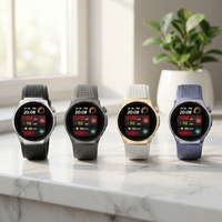 Autonomie de la batterie de 7 jours, suivi de l'exercice et de la forme physique, données de santé physique, montre connectée, assistant vocal IA + montre avec appels Bluetooth