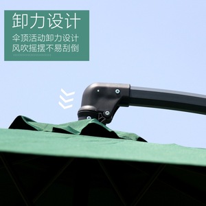 Outdoor Waterproof Sun <b>Umbrella</b> Large Outdoor Garden Balcony Sun Shade <b>Umbrella</b> Commercial Cantilever <b>Umbrella</b> - Product Image 6