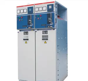 Sf6 rmu trong nhà vòng đơn vị chính Xgn15-12 cố định AC điện áp cao kim loại kèm theo thiết bị đóng cắt