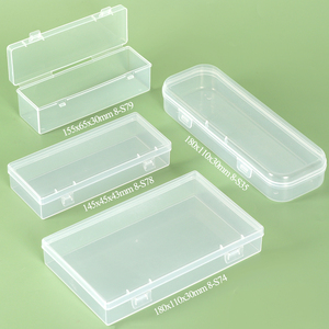 YUZMEI Wholesale Empty Plastic Organizer Boxes Syringe Case Transparent Nail Art Tool Storage Case <strong>Small</strong> Item Storage <strong>Containers</strong> - Product Image 1