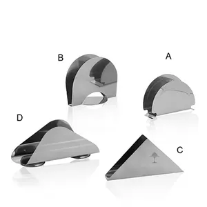 Direct factory price good quality structure restaurant stainless steel taco holder napkin holder stand
