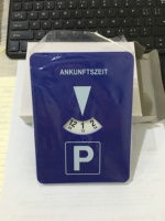 Horloge de stationnement numérique automatique bleue personnalisée avec logo pour voiture, modèle Allemagne, en gros