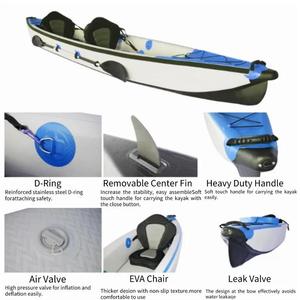 <span class=keywords><strong>Kayak</strong></span> gonflable de pêche en drop stitch, canoë, <span class=keywords><strong>kayak</strong></span> pour l'eau et l'océan, <span class=keywords><strong>prix</strong></span> bas, fabrication OEM - Product Image 3