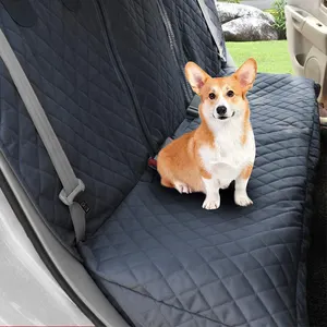 Factory Supply Waterproof Dog Travel Mat Hammock Cushion Protector Pet Set Dog Car Seat Cover