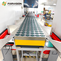 Système de trieur de colis intelligent à commande servo FARVISION, capacité de 6000 colis/heure, capacité de charge de 60 kg, en acier inoxydable