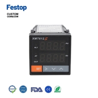 Instrument XMT612-S Intelligent PID Temperature Controller with Built-in Solid State Relay IP65 Rated Serial Port Communication
