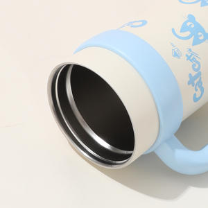 Gobelet isotherme portable en acier inoxydable de 40 oz, tasse thermos géante, haute valeur esthétique pour la voiture, crème glacée, isolation contre le froid, cadeau, paille - Product Image 6