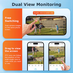 Sectec 8mp Aov Beveiligingscamera 24/7 Continue Opname Slimme Automatische Volgcamera 'S Wifi-Camera 'S Op Zonne-Energie Voor Huisbeveiliging - Product Image 4