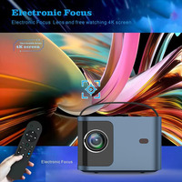 Proyector LED Portátil Inteligente para Cine en Casa y Exteriores, Android, Video, Mini, Entretenimiento Personal, 1080P, HIFI Estéreo