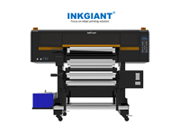 Imprimante UV DTF Roll-to-Roll INKGIANT BF-60E4-UV PRO, nouvelle imprimante numérique automatique 60 cm, 4 têtes d'impression, estampage à chaud en feuille d'or