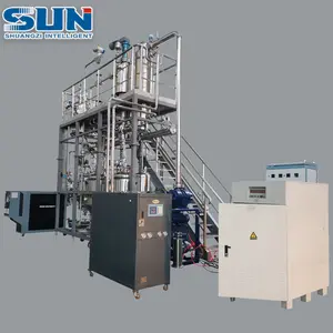 Équipement de distillation moléculaire de purification d'huile d'usine de chemin court de l'acier inoxydable 100L de vente chaude