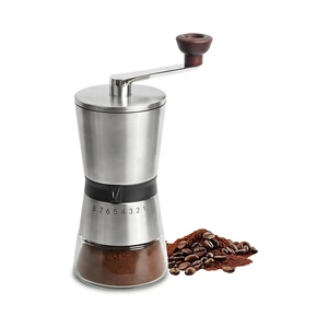 Ensemble de cafetière Moka pour cuisinière à gaz 6 pièces comprenant une cuisinière électrique, une cafetière Moka de 300 ml, un moulin à café manuel - Product Image 1