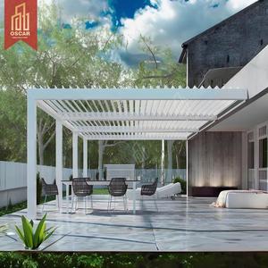 Villa Pergola à persiennes en <span class=keywords><strong>aluminium</strong></span> Bioclimatic préfabriquée Maison modulaire bon marché 3X3 3X4 4X4 6X4M <span class=keywords><strong>Abri</strong></span> extérieur <span class=keywords><strong>Jardin</strong></span> Terrasse Pergola - Product Image 3