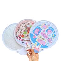 BSBH Mini ventilateur de poche pliable personnalisé pliable Twist Chill Ventilateurs à main pliables ronds de poche Jouets personnalisés Ventilateur à main