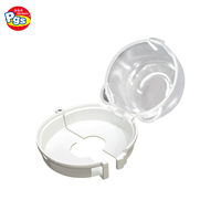 PRODIGY VB002 Cache-poignée de sécurité pour bébé, protection enfant pour armoires et tiroirs, transparent, en forme de pomme, en PC, multifonction, installation facile