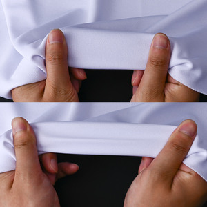 Tela Mini-matt Blanca Lisa 100% Poliéster al por Mayor para Ropa de Trabajo, Mercado de México - Product Image 6
