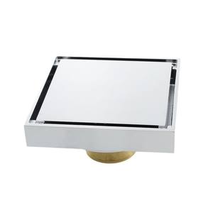 Drenaje Oculto de Alta Capacidad, Núcleo de Drenaje Cuadrado de Cobre Grueso Antiolor para Baños y Balcones, Drenaje de Balcón Oculto - Product Image 1